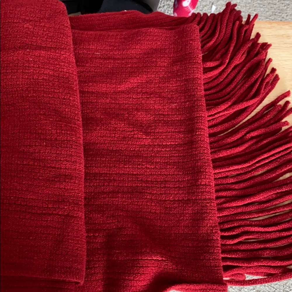 Red scarf
